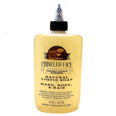 Ghost Town Barber Liquid Soap - Chiseled Face
